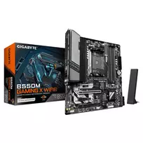 Mainboard|GIGABYTE|AMD B550|Socket AM4|micro ATX|RAM DDR4-SDRAM|4xSlots|Wi-Fi Yes|Bluetooth Yes|2xNumber of M.2 (M) slots|B550MGAMINGXWIFI61.2