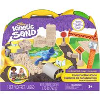 Spinmaster Kinetic Sand - Deluxe construction site case