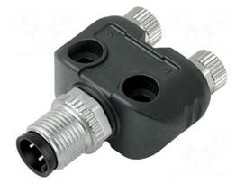 Splitter | 30V | IP68 | push-in | polyurethane | 4A | Type: unshielded