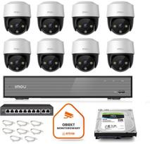 Zestaw monitoringu Imou 8x kamera Cruiser 4MP POE