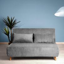 Sofa-lova Solace, 140x91x84 cm, pilka