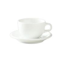 Origami latte puodelio lėkštutė – balta