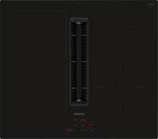 SIEMENS ED611BS16E iQ300 Cooktop with Extractor Hood (Induction) 60 cm Frameless
