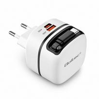 Qoltec 51784 GaN 65W įkroviklis  5–20 V  3–3.25A  USB-C PD PPS