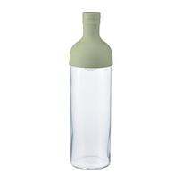 Cold Brew Tea 750 ml butelis su filtru HARIO, prislopinta žalia spalva
