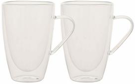 Dvigubo stiklo stiklinių rinkinys Double DH13317, skaidri sp., 0.350 l