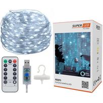 LED lempučių užuolaida Extralink 73172, 3 m, šaltai balta sp., 300 LED