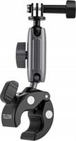 Telesin Universal Handlebar Tube Clamp Mount for action cameras (aluminum)
