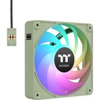 THERMALTAKE CT140 EX ARGB Sync PC Cooling Fan (lime green, pack of 3)