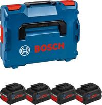 Bosch Powertools Akku ProCORE 18V 5.5Ah Professional, 4-piece set (blue/black, L-BOXX, AMPShare Alliance)