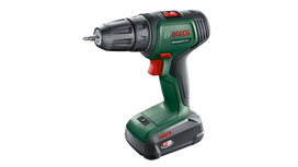 Bosch Powertools Akku-Bohrschrauber UniversalDrill 18V (green/black, Li-Ion battery 2.5Ah, case, POWER FOR ALL ALLIANCE)
