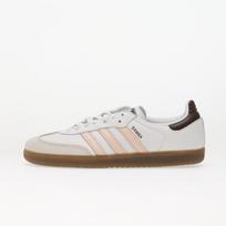 adidas Samba OG Ftwr White/ Wonder Quartz/ Brown - Dydis 38 (KJ7528 Laisvalaikio batai)