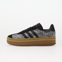 adidas Gazelle Bold Core Black/ Core Black/ Iron Met. - Dydis 40.5 (KI7233 Laisvalaikio batai)