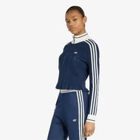 adidas Sports Track Top Night Indigo/ Off White - Dydis XL (KX6883 Striukės)