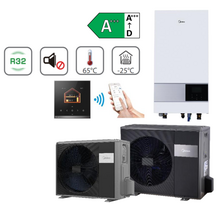 Midea M thermal Arctic šilumos siurblys oras-vanduo HB-A60/CDS90GN8-B2 / MHA-V4W/D2N8-B2, 4.25 kW, be boilerio (-25°C)