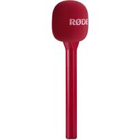 Rode Microphones Interview GO INTERVIEWGORED, mikrofonas, adapteris, raudonas, 92g, vėjo apsauga, suderinamas su Wireless PRO