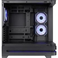Thermaltake Arcus 290 TG ARGB Black CA-11R-00M1WN-00, Midi Tower kompiuterio korpusas, juodas, grūdintas stiklas, 57 l, SPCC, ATX