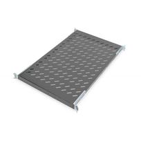 Digitus serverių spintos lentyna DN-19 TRAY1-1000-ECB, 1U, 483x30x735 mm, 50 kg, plienas, juoda, fiksuota