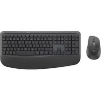 Logitech klaviatūros ir pelės rinkinys MK880 920-014051, Bluetooth, belaidis, grafitas, US išdėstymas, membraniniai klavišai
