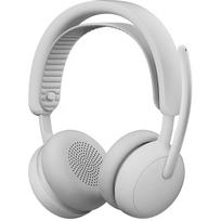 Logitech ausinės Zone Wireless 2 981-001520, 48h, Bluetooth 5.3, USB-C, ANC, stereo, 40mm, baltos