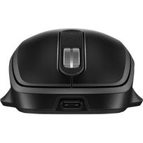 HP 515 belaidė pelė 9C2F7AA#ABB, 4000 DPI, 2.4 GHz, 10 m, 5 mygtukai, USB Type-A imtuvas, USB Type-C įkrovimas, juoda