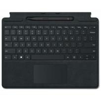 Microsoft klaviatūra Surface Signature Type Cover 8X8-00162, anglų QWERTY, belaidė, magnetinė, juoda, su Surface Slim Pen