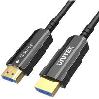 Unitek optinis HDMI 2.0 kabelis C11072BK-25M, 25 m, 4K 60Hz, 18Gbps, 3D, ARC, CEC, Dolby Atmos, Dolby Vision, HDCP, HDR