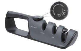 Peilių ir žirklių galąstuvas 3-in-1, 14–24° KD12696