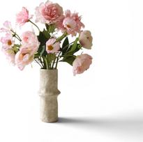 Botane Dirbtinių gėlių puokštė Blush Reverie