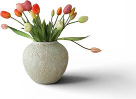 Botane Dirbtinių gėlių puokštė Tulip Symphony
