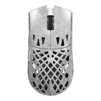 ATK Blazing Sky Ghost ULTIMATE belaidė žaidimų pelė, PAW3950 Ultra, 8000Hz – sidabrinė