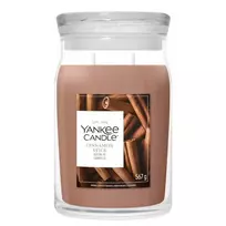 Yankee Candle Signature Cinnamon Stick didelio stiklainio žvakė 567g