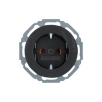 Elektros lizdas Berker R.1/R.3 Elektros lizdo tipas 45° Spalva Juoda