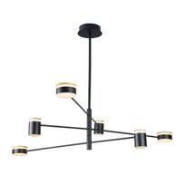 Pakabinamas šviestuvas PUMA LED 6x 7W BK/GD/WD Spalva Aukso/Juoda
