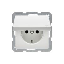 Elektros lizdas Berker Q.1/Q.3/Q.7 Elektros lizdo tipas Su dangteliu Spalva Balta