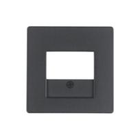 Dangteliai Berker Q.1/Q.3/Q.7 Dangtelio tipas USB Spalva Juoda