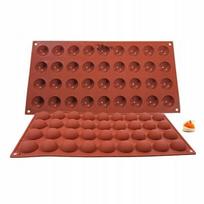 Silikoninė forma pusiau rutuliams 28 vnt. 3 cm