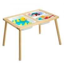 Jutiminis stalas mažyliams 82x60,5x50,5 cm medinis