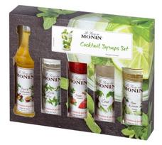 Sirupo rinkinys kokteiliams Monin, 5 × 50ml