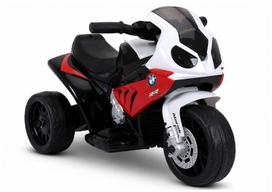 Vaikiškas elektrinis motociklas BMW S1000RR, 6 V, raudonas