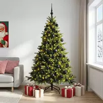 Dirbtinė kalėdinė eglutė su rutuliuku 180 cm 300 LED