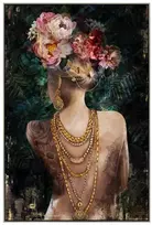 Home4You Paveikslas su rėmu „FAMOUS“, 102,5×152,5 cm, „Jane“
