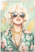 Home4You Paveikslas su rėmu „FAMOUS“, 82,5 × 122,5 cm, „Marilyn“