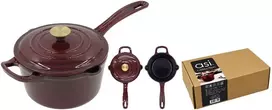 Asi Collection Maku Żeliwny puodas do sosów su dangteliu 1 7L / 18cm vyšninė (24304018)