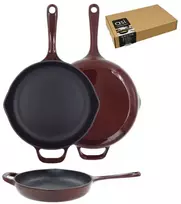 Asi Collection Keptuvė Maku Ketaus keptuvė 28 cm vyšninės spalvos (24304035)