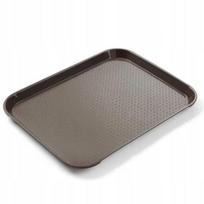 Padėklas plastikinis HENDI 26.5x34.5 cm Rudas
