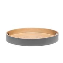 Padėklas IBILI 35 cm Apvalus Bambukinis pilkas