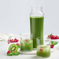 Rinkinys SMOOTHIE TIME 2+1 Stiklinės ir Grafinas