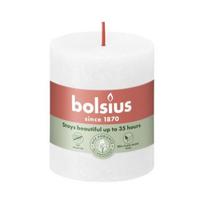 Žvakė BOLSIUS RUSTIC SHINE 6,8x8 cm Balta