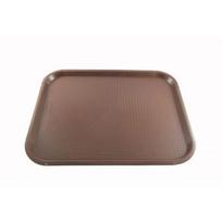 Padėklas plastikinis Rudas41x30 cm